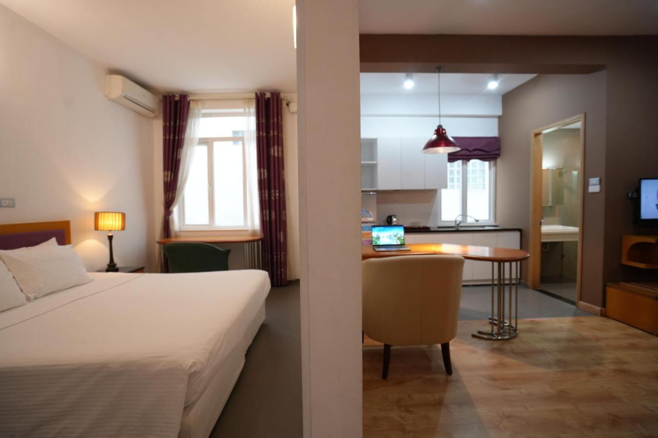 Golden Sunshine Villa Hotel And Travel Hanoi Exterior photo